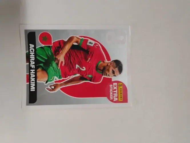 Figurinha da copa 2026 / Hakimi de prata
