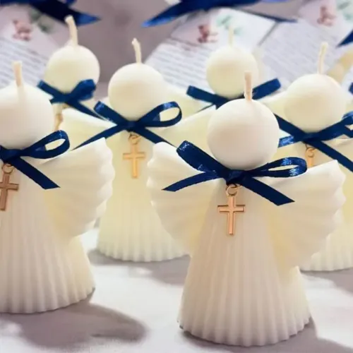 Lembrancinha batizado de anjinho
