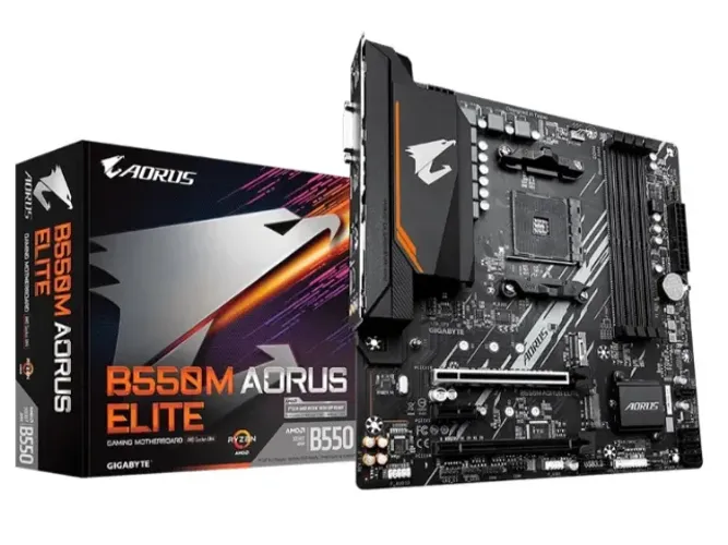 Placa Mãe Gigabyte B550M Aorus Elite