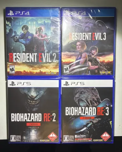 Resident Evil 2 e 3, Biohazard 2 e 3 ps4/ps5