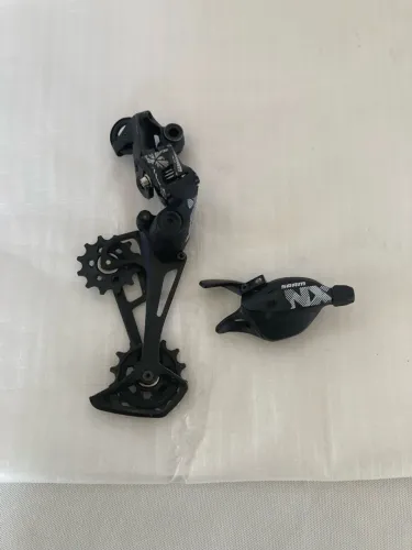 Câmbio e passador Sram nx 12 velocidades