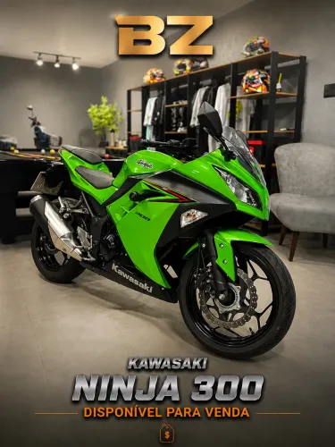 KAWASAKI NINJA 300 - Baixo Km - Impecável