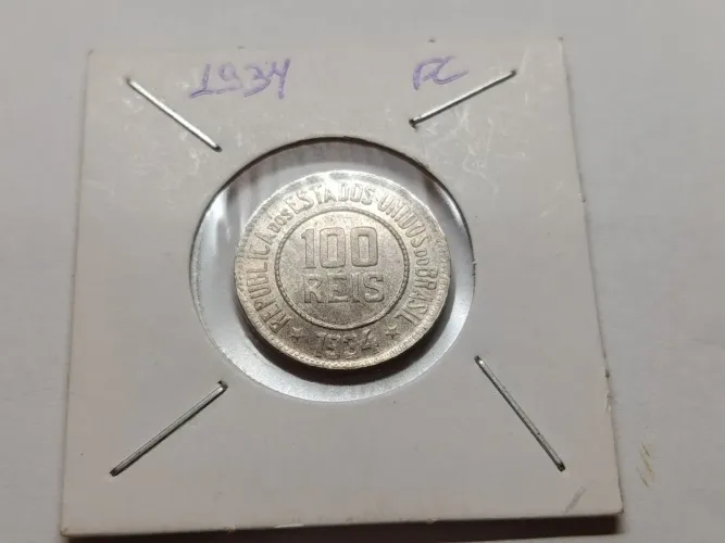 100 réis 1934.