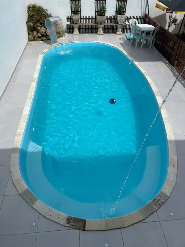 PISCINA DE 8 MTS COM LED E HIDRAULICO INCLUSO