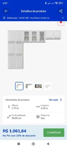 cozinha completa diamante itatiaia