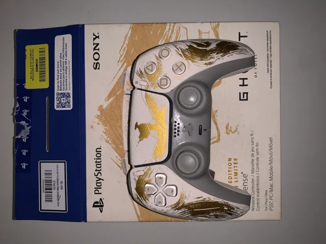 Controle PS5 ghost of yotei edição especial