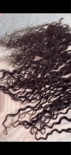 Cabelo indiano cacheado 55cm 82g