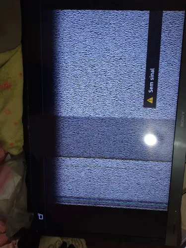 Tv Sony 42 com tela com defeito