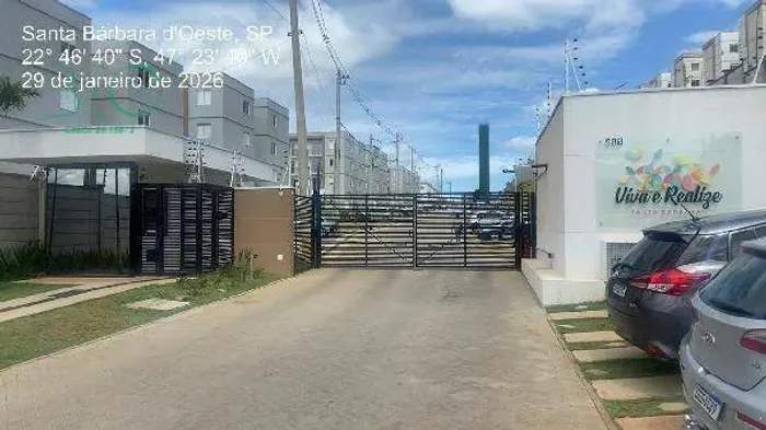 Apartamento à venda, 46 m² por R$ 97.185,51 - Recreio Alvorada - Santa Bárbara D'Oeste/SP