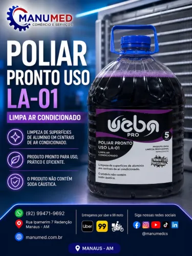 POLIAR PARA LIMPAR AR CONDICIONADO