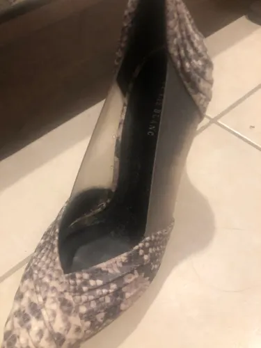 Scarpin Lelis Blanc 38