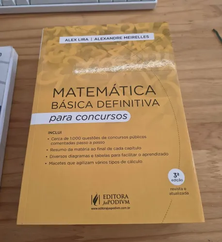 Livro - Matemática Básica Definitiva para Concursos