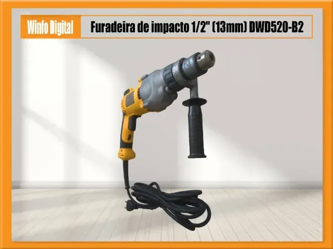 Furadeira de impacto 1/2" (13mm) DWD520-B2