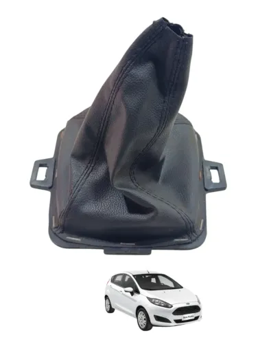 Coifa Trambulador Cambio Ford New Fiesta 2017 Preto