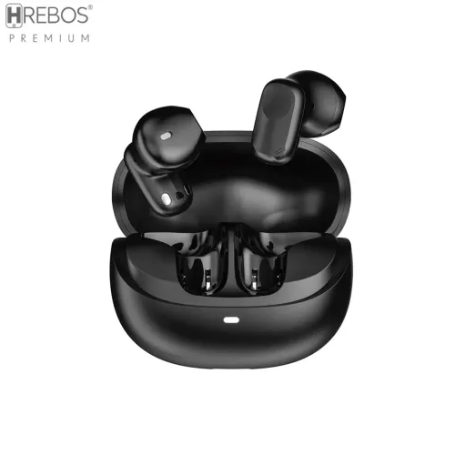 Fone de Ouvido Sem Fio TWS Bluetooth, Preto - Hrebos MiniTune