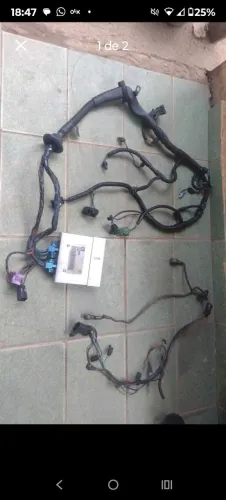 Módulo e chicote injeção Corsa efi 1.4