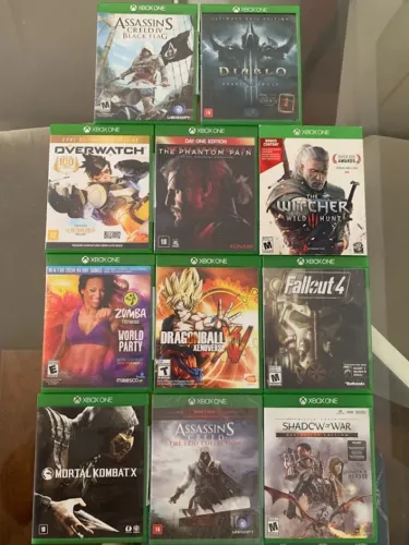 Jogos Xbox One e PS4 - Usados e Lacrado (Diversos Títulos / Venda Individual ou Lote)
