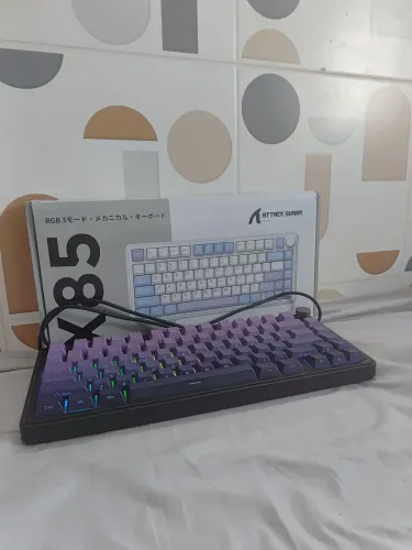 Teclado Attack shark X85 TRI-MODE MECHANICAL