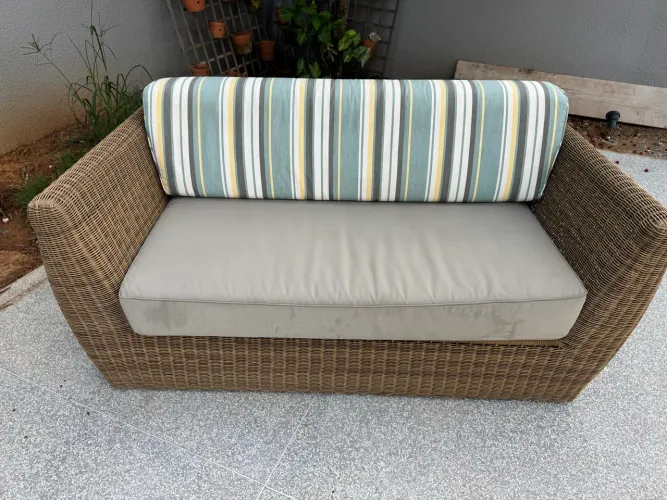 Sofá área externa 