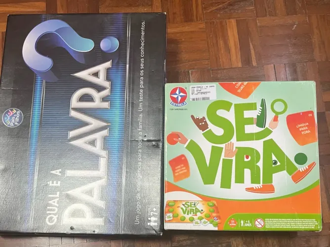 Jogo Se Vira e Qual é a Palavra