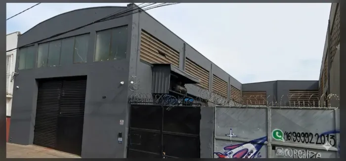 Galpão Ampla Avenida Mogiana ao lado do quartel da polícia militar Inpendência - Ribeirão