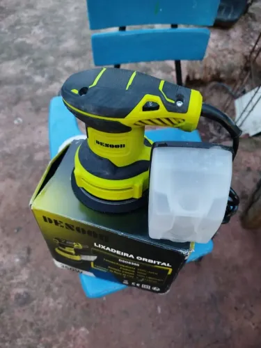 Lixadeira orbital semi nova