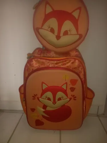 Mochila e lancheira escolar, otimo estado 50.00