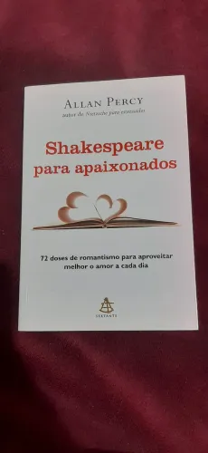 Livro "Shakespeare para apaixonados"