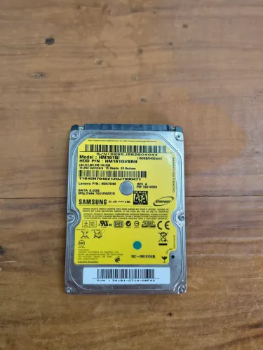 Disco rígido Samsung de 160 GB, 2,5 polegadas