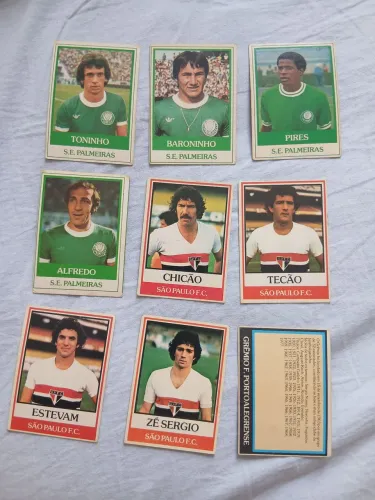 Cards ping pong futebol- diversos times (valor unitário por card)