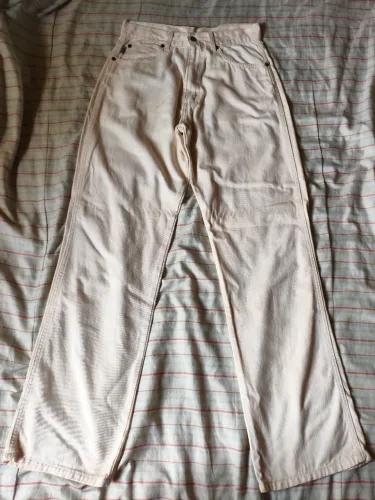 Calça unissex antiga tamanho 40