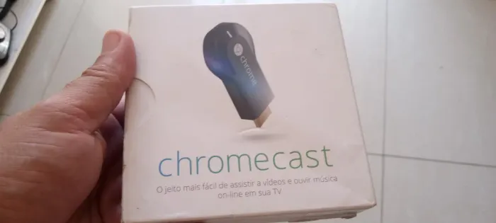 Google Chromecast 1th original só caixa e cabo USB