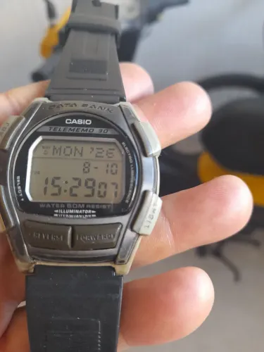 Vendo um relógio casio telememo funcionando perfeitamente