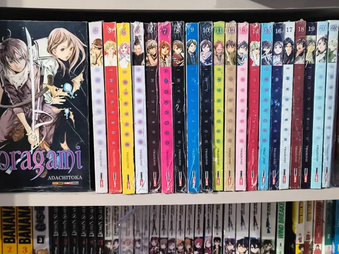 Coleção de Mangás Noragami Vols 1 ao 20 + 25 LACRADO/NOVO Editora Panini, Shounen, Yato
