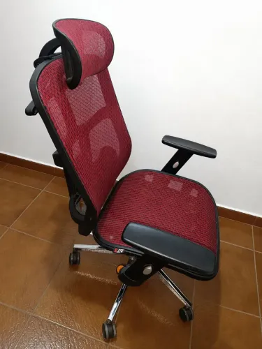Cadeira de Escritório Ergonômica DT3 Diana V2, Red