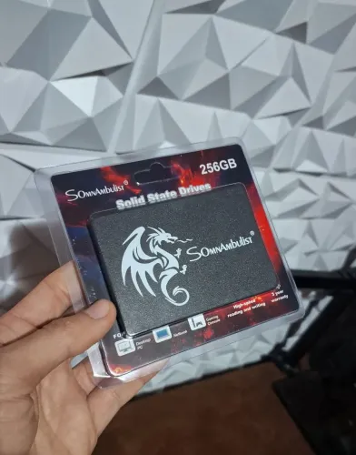 Ssd 256gb novo lacrado