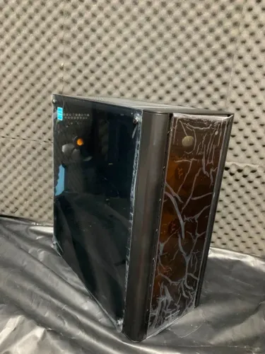 VENDO OU TROCO- Gabinete Gamer Thermaltake Preto - Duplo Vidro Temperado (Novo c/ Plástico