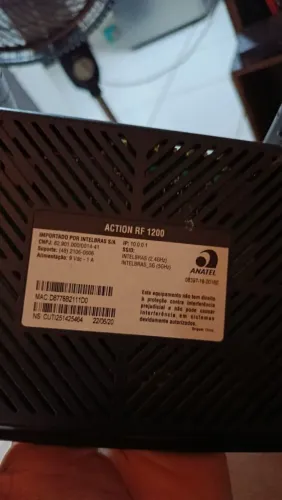 Roteador Intelbras 5g 4 antena longo alcance