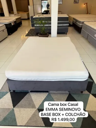 Colchão EMMA CASAL SEMINOVO - Entrego! 