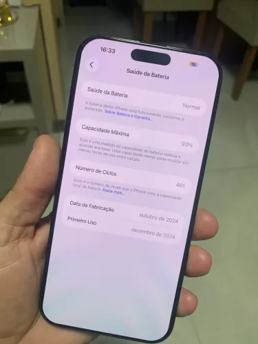 iPhone 16 Pro Max 256Gb Preto 