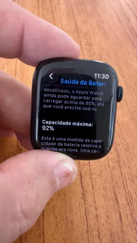 Apple Watch série 9 45mm Midnight GPS completo
