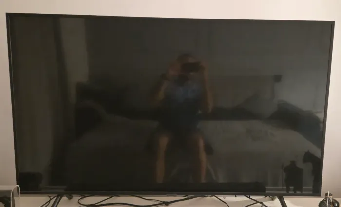 TV 55' Samsung UN55RU7100GXGD sem imagem