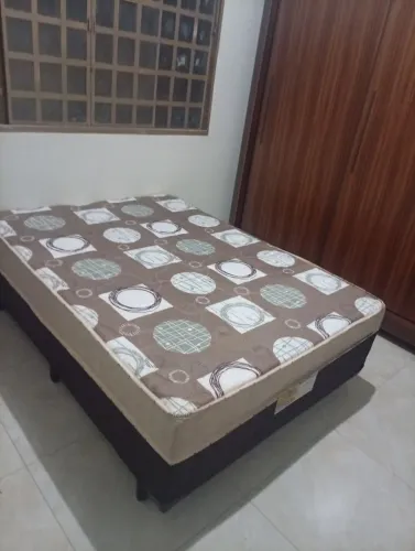 Cama casal 7 cm de espuma