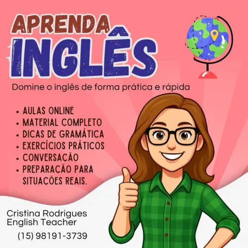 Aulas particulares de inglês 