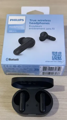 Fone Bluetooth Philips TWS TAT1108BK/00