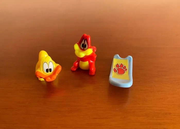 Coleção kinder ovo crocodilos