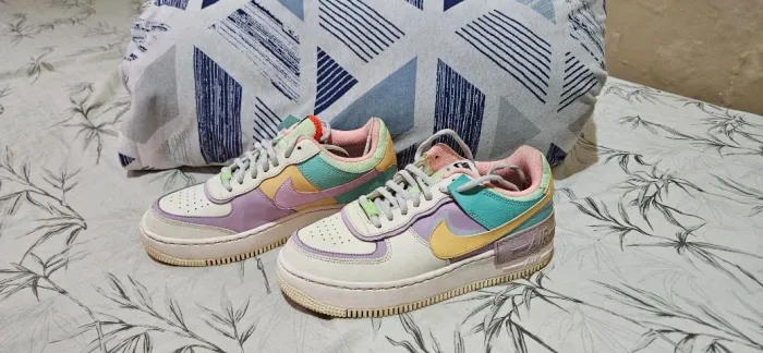 Tenis Nike Air Force 1 Shadow Pale Ivory (Edição Rara) - TAM 37