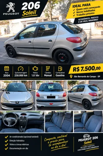 Peugeot 206 Soleil 1.0 16V 5P 2003