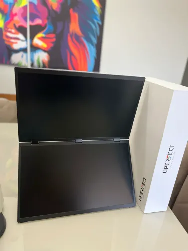 Monitor Portátil - UPERFECT -  Tela Dupla 18.5 inch 1080p 120Hz HDR.