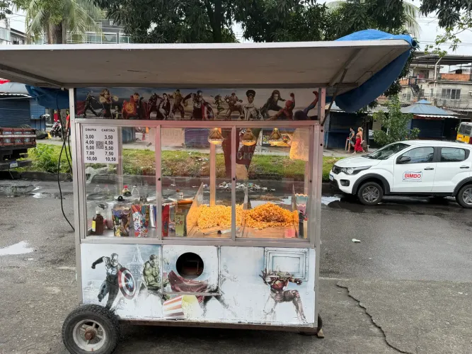 Carrinho de pipoca